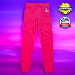 Juicy Couture Girls MT Zuma Pants Pink Terry Size 10 Jogger Lounge Lightweight
